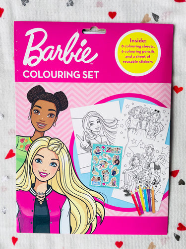 Barbie Colouring Set Paper Projects